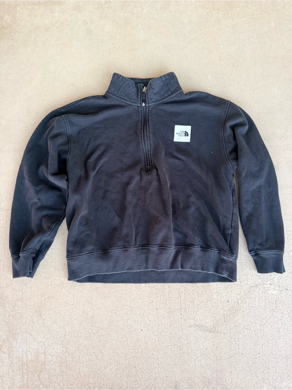 The North Face Women’s Black Quarter Zip Pullover Sweatshirt – Size Large